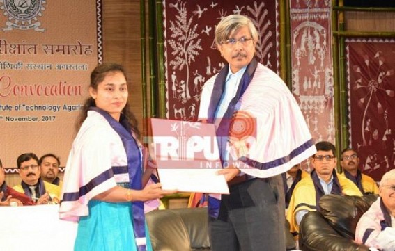 Gymnast Dipa Karmakar receives D. Litt degree from NIT Gymnast Dipa Karmakar receives D. Litt degree from NIT