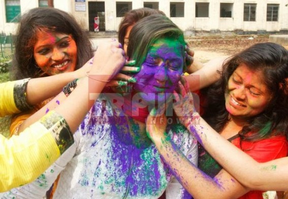 Tripura to celebrate Holi on Sunday