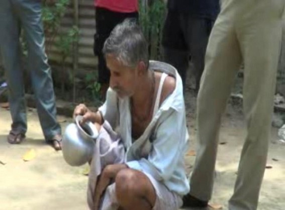 Housewife brutally injured by husband with sharp knife