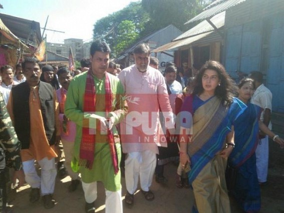 Parliamentary Team inspects Tripura journalist's murder case