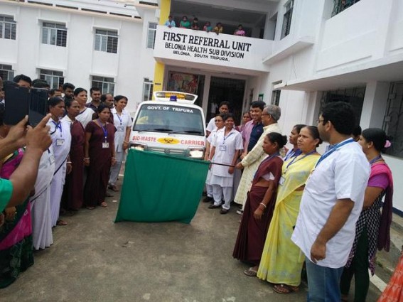 Bio waste career inauguration at Belonia hospital