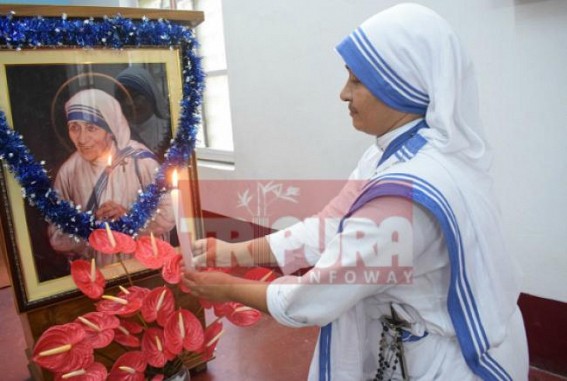 Tripura observes Birth Anniversary of Mother Teresa Tripura observes Birth Anniversary of Mother Teresa