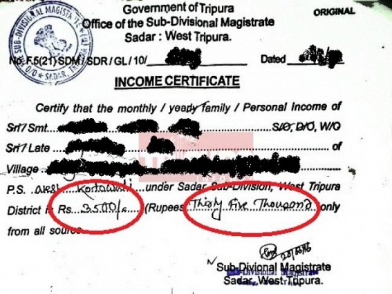 Barjala Tehsil's Office becomes a den for corruption Barjala Tehsil's Office becomes a den for corruption