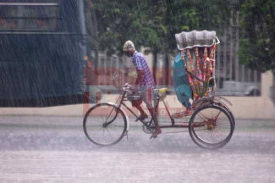 Sudden rain hits Capital City