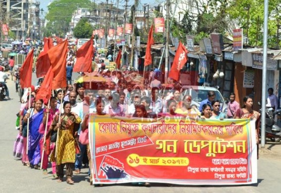 10,323 teachers jobs remained uncertain, RMSA employees lost jobs, irregular MGNREGA workers' fates hang in balance : CPI-Mâ€™s misrule under scanner
