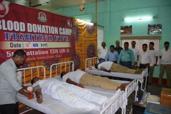 TSR 5th Bn organized health camp