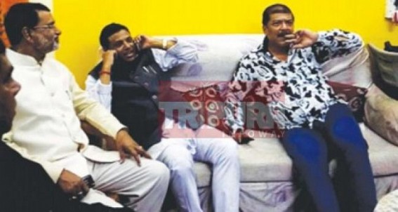Tripura Congress, TMC MLAs met  