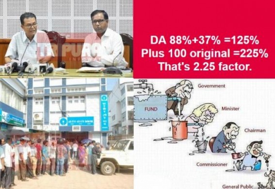 CPI-M's celebration of salary hike with 2.25 Factor : 'All are Donkeys ! No review was done actually', says Ashok Sinha CPI-M's celebration of salary hike with 2.25 Factor : 'All are Donkeys ! No review was done actually', says Ashok Sinha