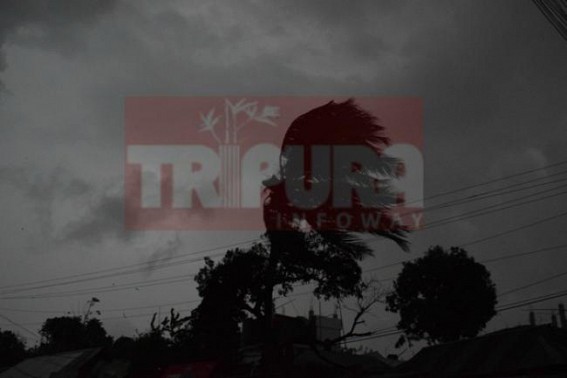 Extratropical storm caused cyclone across India, North Pakistan :  NE Tripura witnessed heavy damages, 1 died