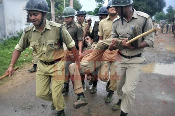 30 Tripura policemen injured in attack by tribal party activists