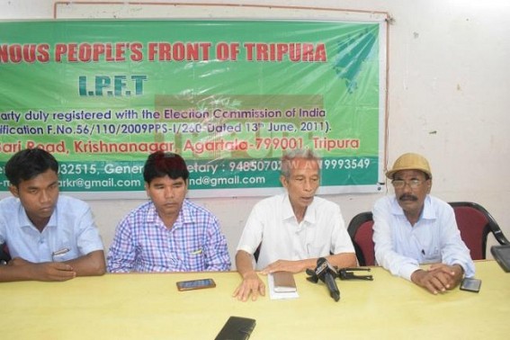 NC Debbarma accuses CPI-M's student wings for Bodhjung Nagar incident