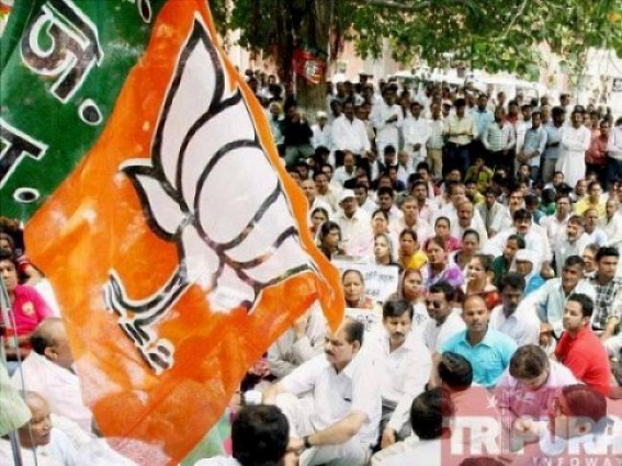 Tripuraâ€™s MGNREGA geo project development only 6 % : BJP 