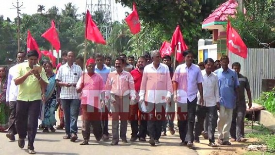 CPI-M continues anti-BJP campaigning CPI-M continues anti-BJP campaigning