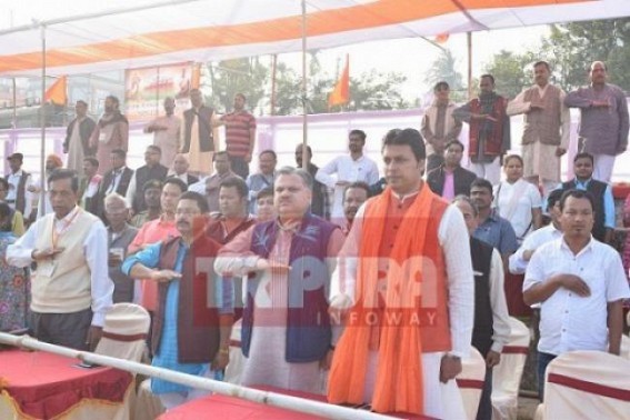 If RSS / BJP is too much Patriot, then why they lied before  Election ?