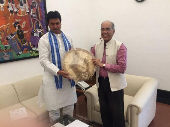 JICA Project workers turn Jobless in BJP era : Biplab Deb on 3rd Delhi-visit to fetch 'Delhi-ka-Laddu' 