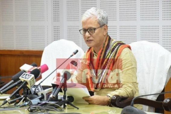 CPI-M backed employees collecting huge donations at Kar Bhavan to felicitate BJP Finance Minister 