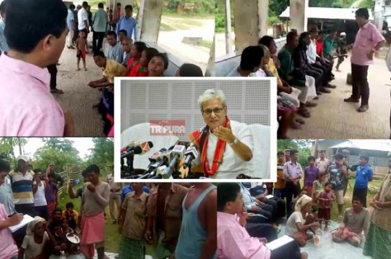 MP Jiten refutes Dy CM Jishnu’s claims on MGNREGA funds, Mass Starvation in Hills : MP points only 1.5 ‘Mandays’ generated for 6+ Lakhs poor, provides video proof of starvation, migration to Bangladesh by Dhalai District Tribals MP Jiten refutes Dy CM Jishnu’s claims on MGNREGA funds, Mass Starvation in Hills : MP points only 1.5 ‘Mandays’ generated for 6+ Lakhs poor, provides video proof of starvation, migration to Bangladesh by Dhalai District Tribals