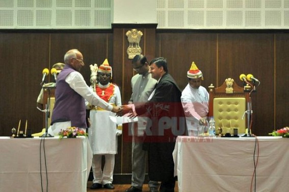 Governor Kaptan Singh Solanki opts for 'New India' vision, seeks cooperation from State Tripura Governor Kaptan Singh Solanki opts for 'New India' vision, seeks cooperation from State Tripura