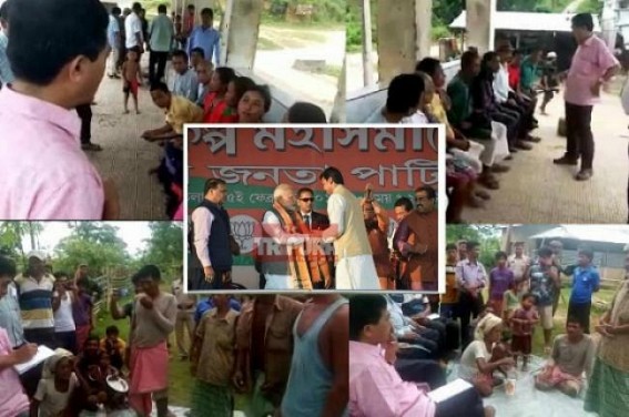 Tripuraâ€™s mass suffering under JUMLA Era : Acute starvation in ADC, Rural areas, villagers crossing borders in search of work : â€˜HIRAâ€™ Biplab failed to get Financial Package from Modi