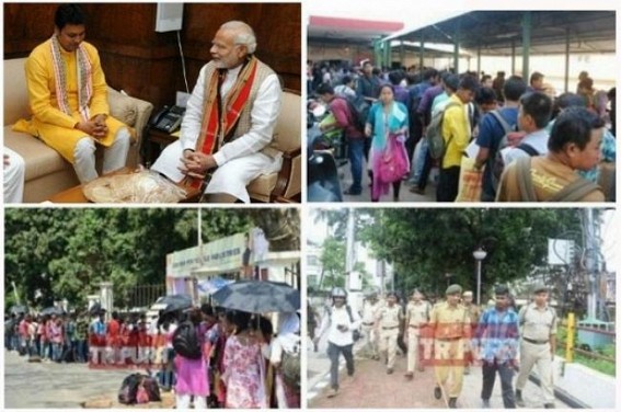 Not 'MODINOMICS', it's 'JUMLA-ECONOMICS' : Verma Committee report exposed Tripuraâ€™s doubled Fiscal Deficit since Modi era, JUMLA Partyâ€™s mass-cheating weakens State Economy 