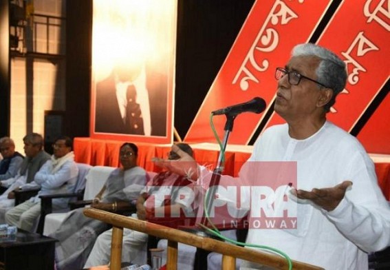 'Enjoying Civil Rights under BJP rule is Impossible', says Manik Sarkar 