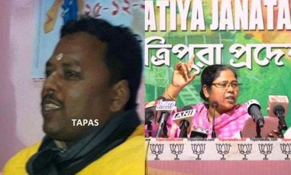 Criminals running BJP Govt, Rs 1.70 crores work for Youth Festival given to Pratima Bhowmik's close-mate Phensedyl Smuggler Tapas without Tender : Sport Dept has turned Pratima's HIRA to loot Central funds 