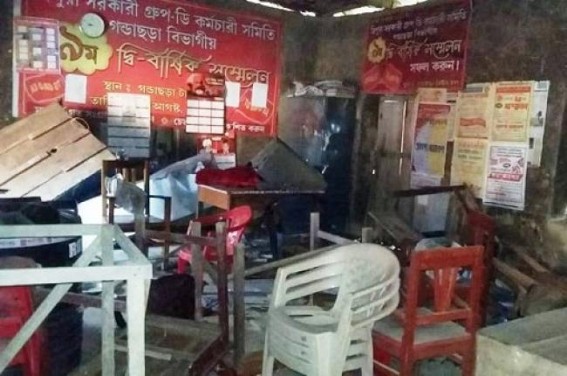 Two more CPI-M party offices vandalized 