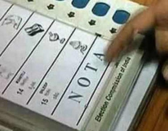 NOTA votes exceeded victory margin in 12 Rajasthan seats NOTA votes exceeded victory margin in 12 Rajasthan seats