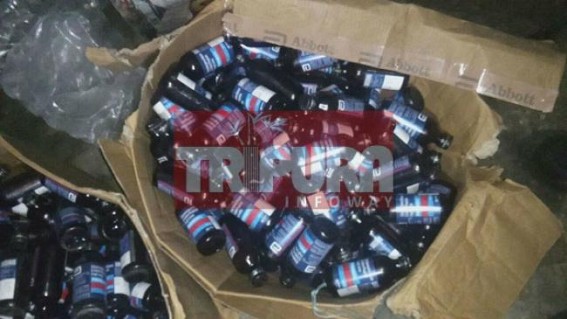 Phensedyl worth Rs. 20 lakhs seized by Udaipur Police