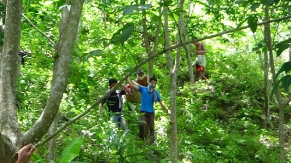 10 years girlâ€™s dead body recovered from deep jungle 