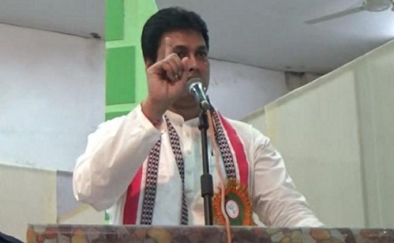 Girls before 18 yrs shouldnâ€™t touch elders feet : Tripura CM