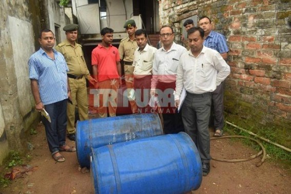 Black-Market : 3000 litre fuel seized, 1 arrested
