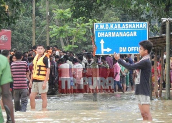 20,000 people are still in flood relief camps in Tripura