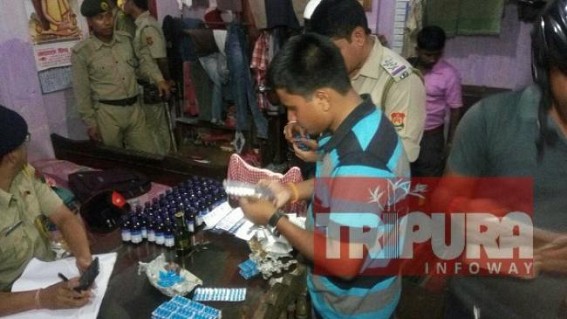 One arrested in drug racket