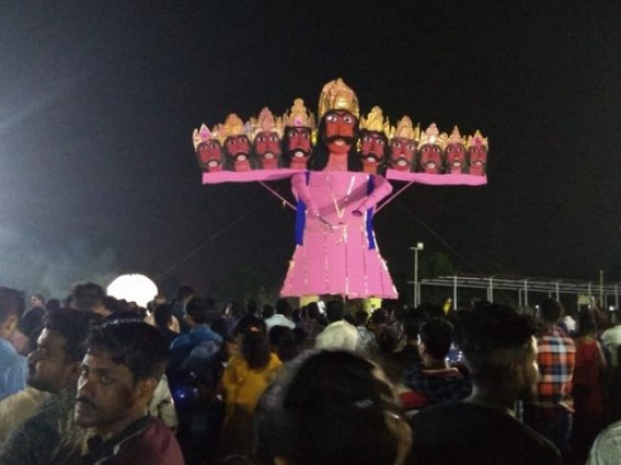 'Ravan Dahan' : Dusshera celebrated with religious fervour at ONGC 