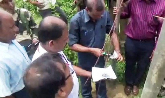 Petrol bombs recovered at Sonamura 