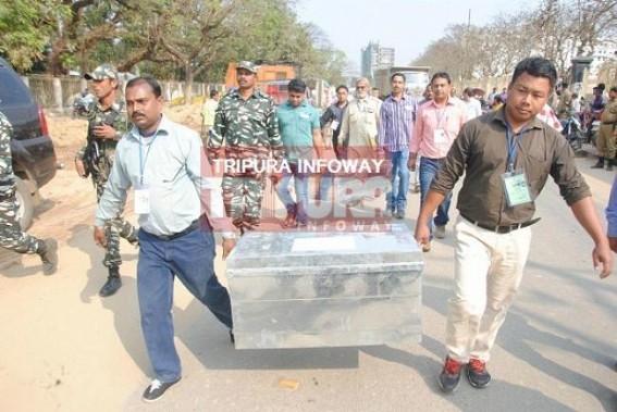 Tripura Election : Postal Ballots of 6585 service voters exchanged among ROs, sent to counting places 