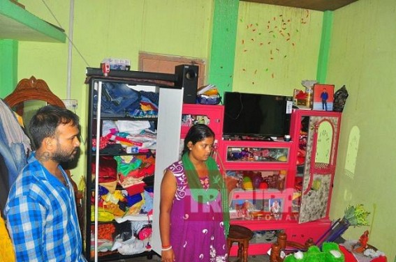 Thieves looted a house in capital city 