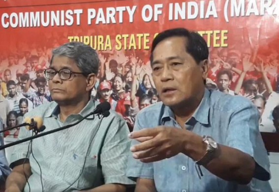 'IPFT burnt non-tribal people's shops regardless CPI-M, BJP at Mandai today' : Jiten Chowdhury
