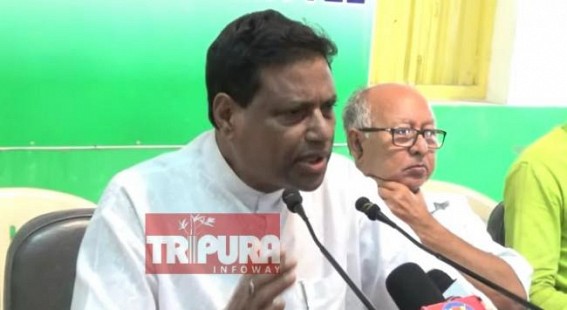 BJP Govt files case against Congress for May 11â€™s road blockade : Congress demands same action against IPFT's road blockades 