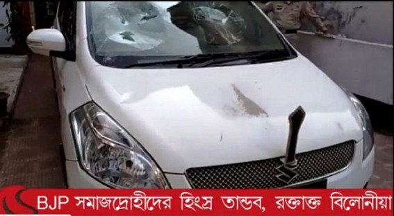 Violent attack of BJP on CPI-M, South SP injured : Manik Sarkar condemns 