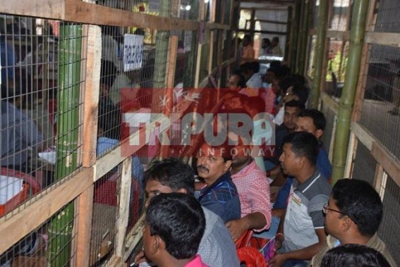 Vote counting begins in Tripura with postal ballots : EC orders slip-counting, EVM counting both : Tensions going high  