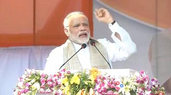 'Diwali is back in Tripura' : Modi