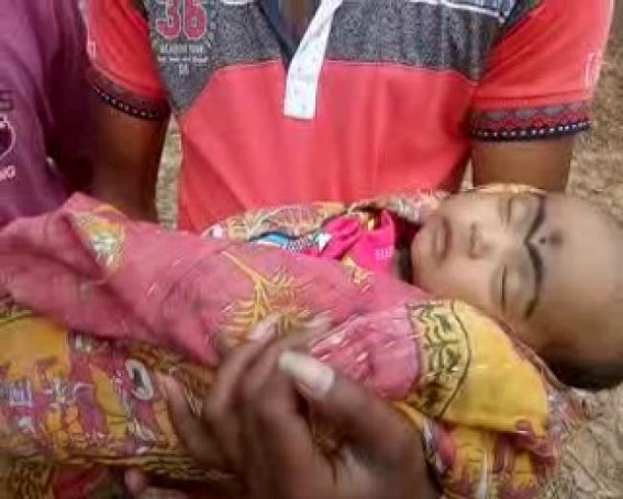 Police sent baby-girl's dead body for post mortem from cremation ground