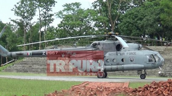 Preparations on peak at Udaipur to welcome President of India Preparations on peak at Udaipur to welcome President of India