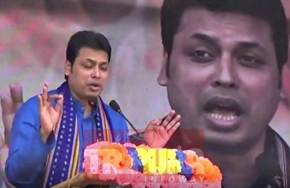 JUMLA 2019, â€˜Saddamâ€™s Era in Tripura, No freedom of speech :  â€˜Public not ready to listen anything against Modiâ€™, claims Biplab Deb
