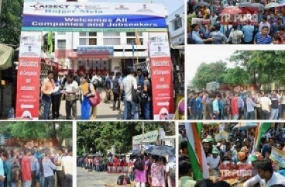 Unemployment Rate doubled in 1 year : 50000 Govt jobs promise resulted in 1377 jobs only