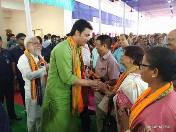 CM unveils foundation stone for Atal Bihari Vajpayee Regional Cancer Centre at Agartala