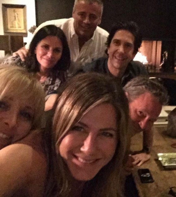 Aniston's 'Friends' reunion talk gets Twitter excited Aniston's 'Friends' reunion talk gets Twitter excited