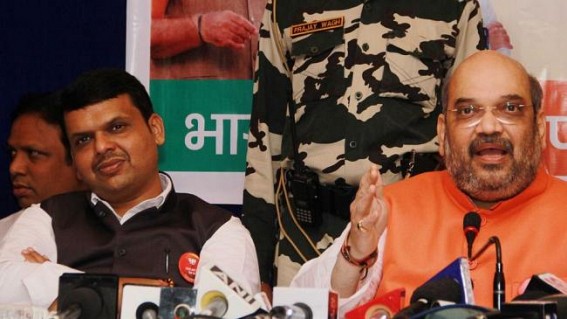 Amidst deadlock, Fadnavis calls on RSS chief